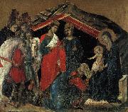 Duccio di Buoninsegna The Maesta Altarpiece oil painting reproduction